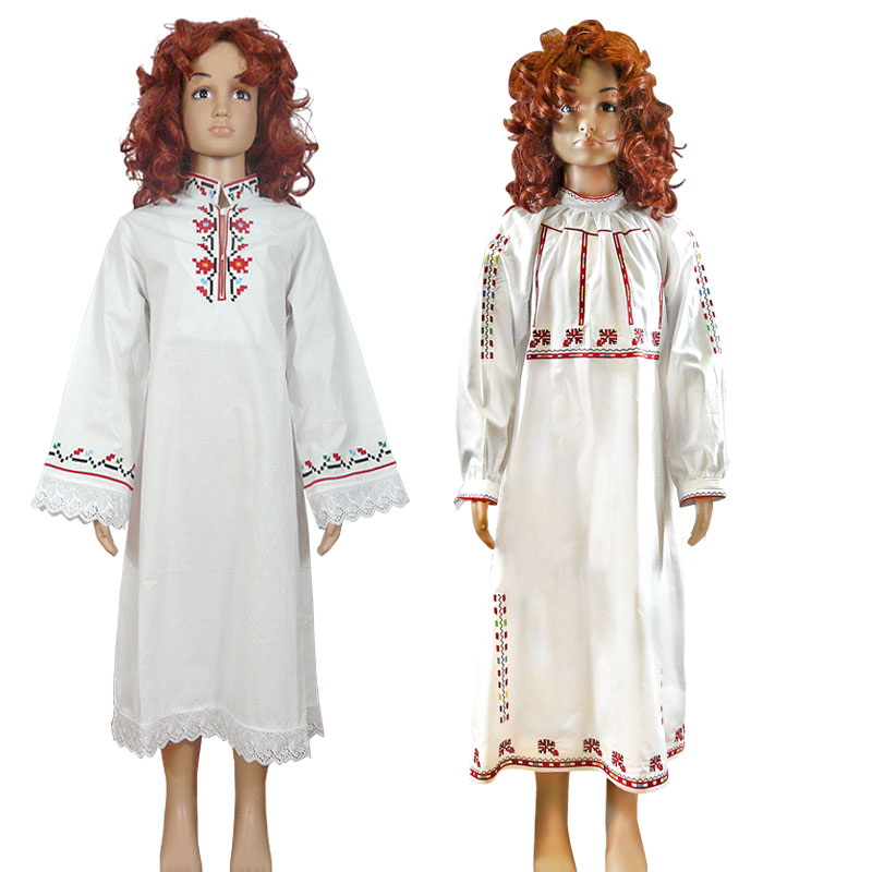 Embroidered children's robes