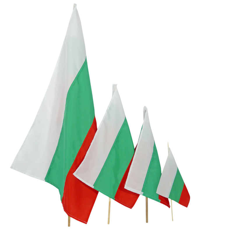 Bulgarian flags of Bulgaria