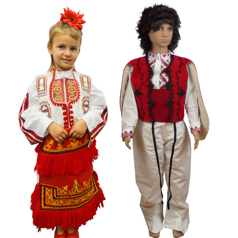 Детски македонски носии