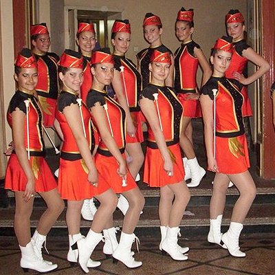 Sports cheerleading costumes