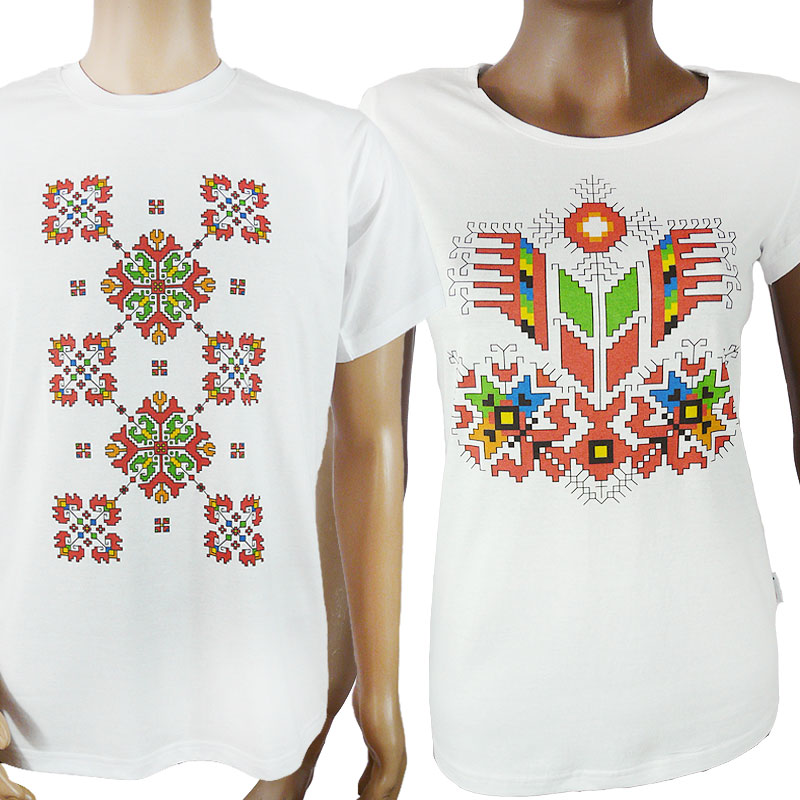 T-shirts with Folk motifs