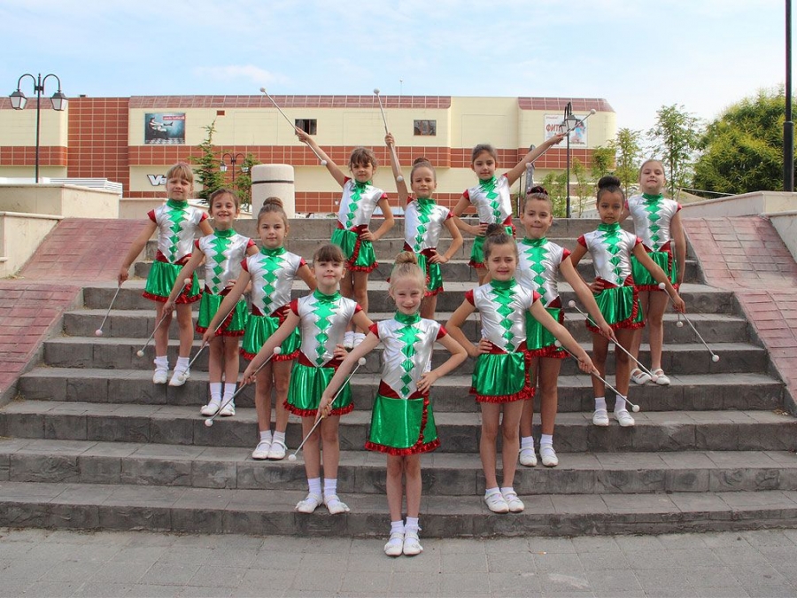 Sports cheerleading costumes ODK Pazardzhik 10