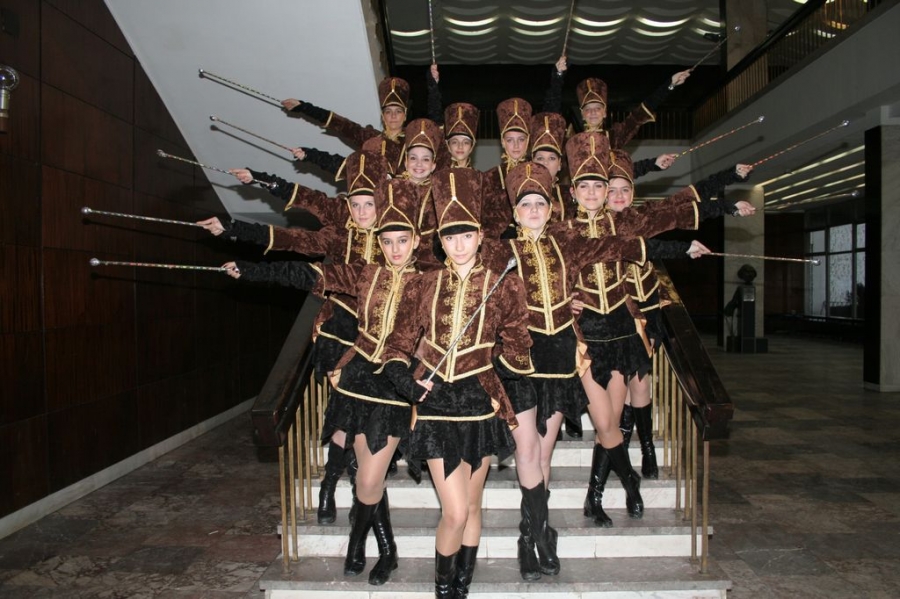 Parade cheerleading costumes for ODK Pazardzhik 2