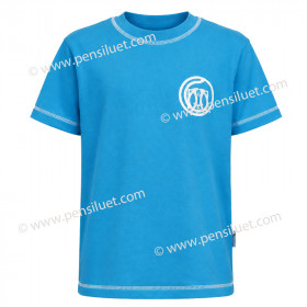 T-shirt 02 blue short sleeve - student uniform of National University Hristo Botev Plovdiv