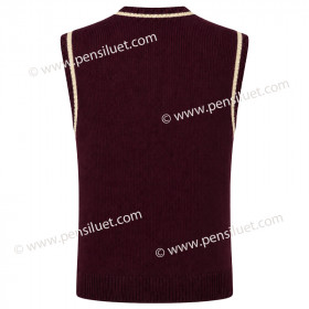 Sleeveless sweater 01 - uniform of Dusho Hadjidekov Primary School Plovdiv