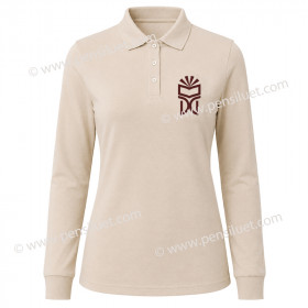 Fitted knitted blouse 01 d.r. student uniform of Dusho Hadzhidekov Primary School