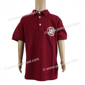 Sports blouse burgundy 17 short sleeve - Polish Trumbesh uniform