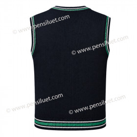 School uniform Patriarch Evtimii Sleeveless sweater 05 Lilyana back
