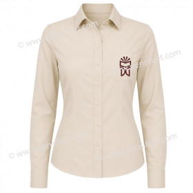 Women's official blouse 01 school uniform of Dusho Hadzhidekov Primary School