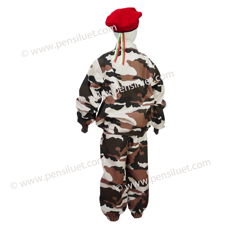 Children's camouflage suit