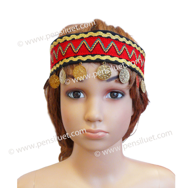 Shopska headband with pendars