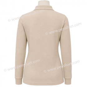 Fitted knitted blouse 01 d.r. student uniform of Dusho Hadzhidekov Primary School back