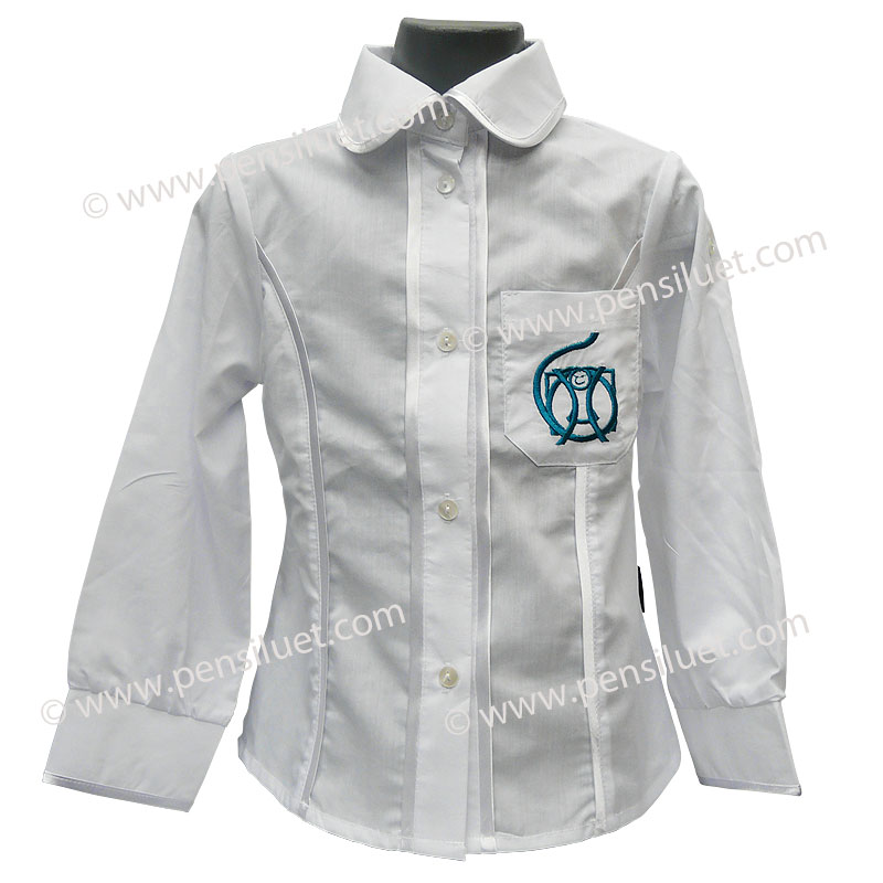 Ladies blouse official 02 Botev school uniform NU Hristo Botev Plovdiv