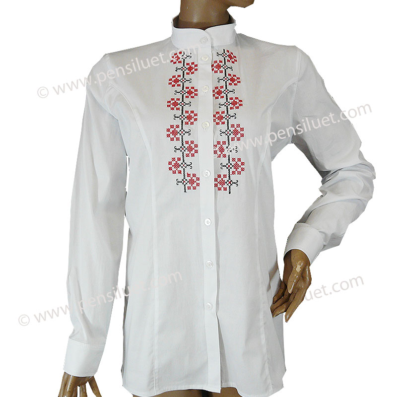 Women's blouse with embroidery 04