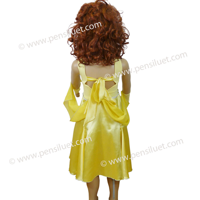 Детска Валсова рокля 02 жълта