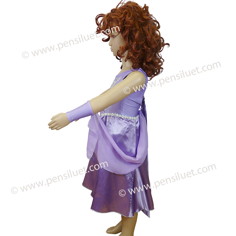 Детска Валсова рокля 02 лилава