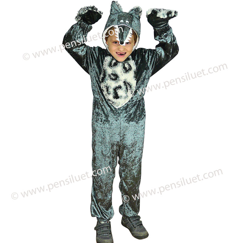 Детски костюм на Вълк 02