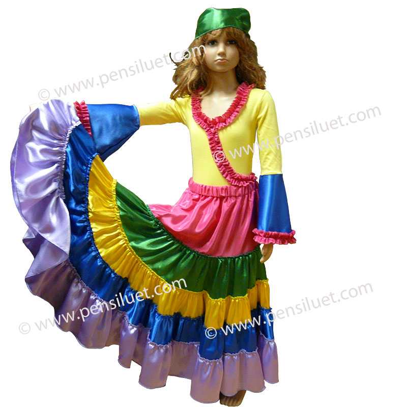 Детски костюм за ориенталски танци 21