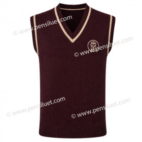 Sleeveless sweater 01 - uniform of Dusho Hadjidekov Primary School Plovdiv