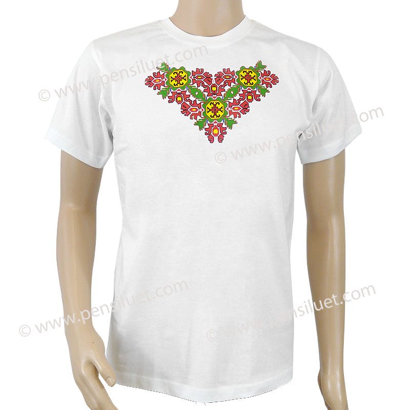 Folklore T-shirt 03 with folklore motifs