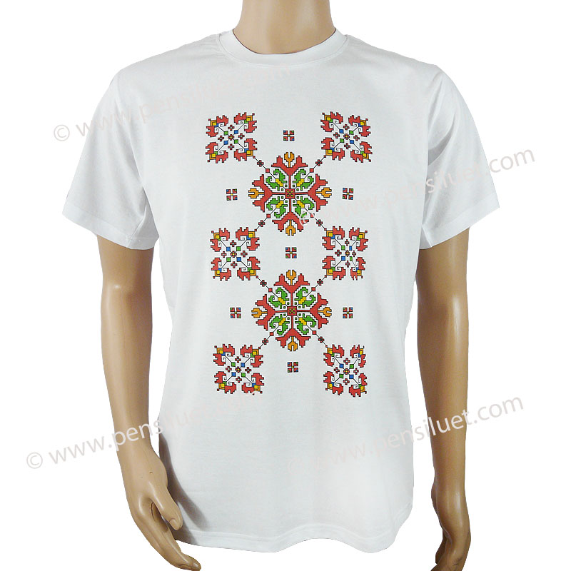 Folklore T-shirt 12 with folklore motifs