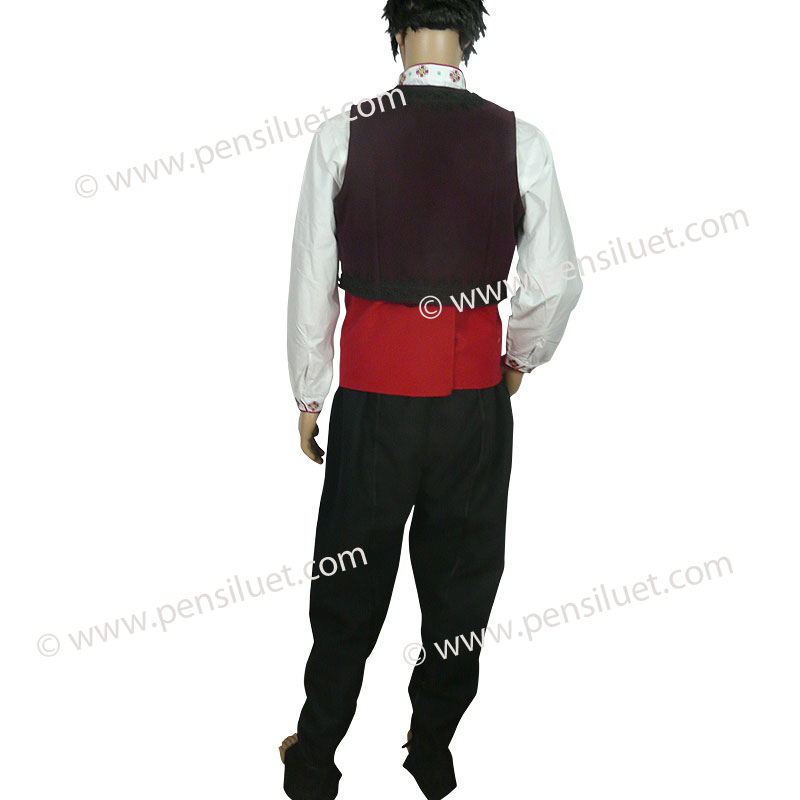 Тракийска мъжка носия 05P-04-02