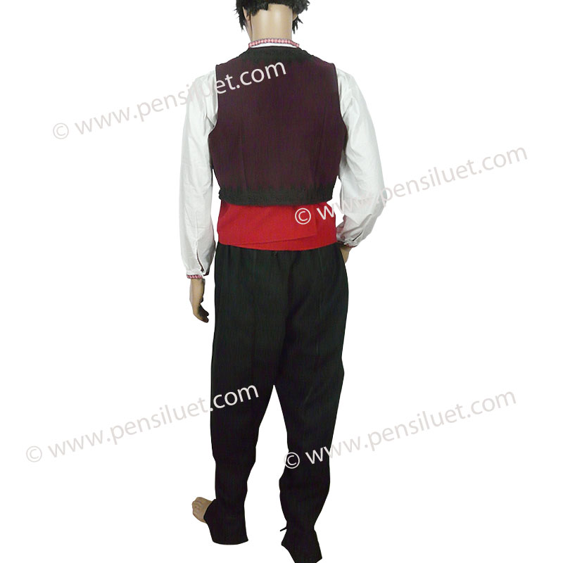 Тракийска мъжка носия 05P-04-03
