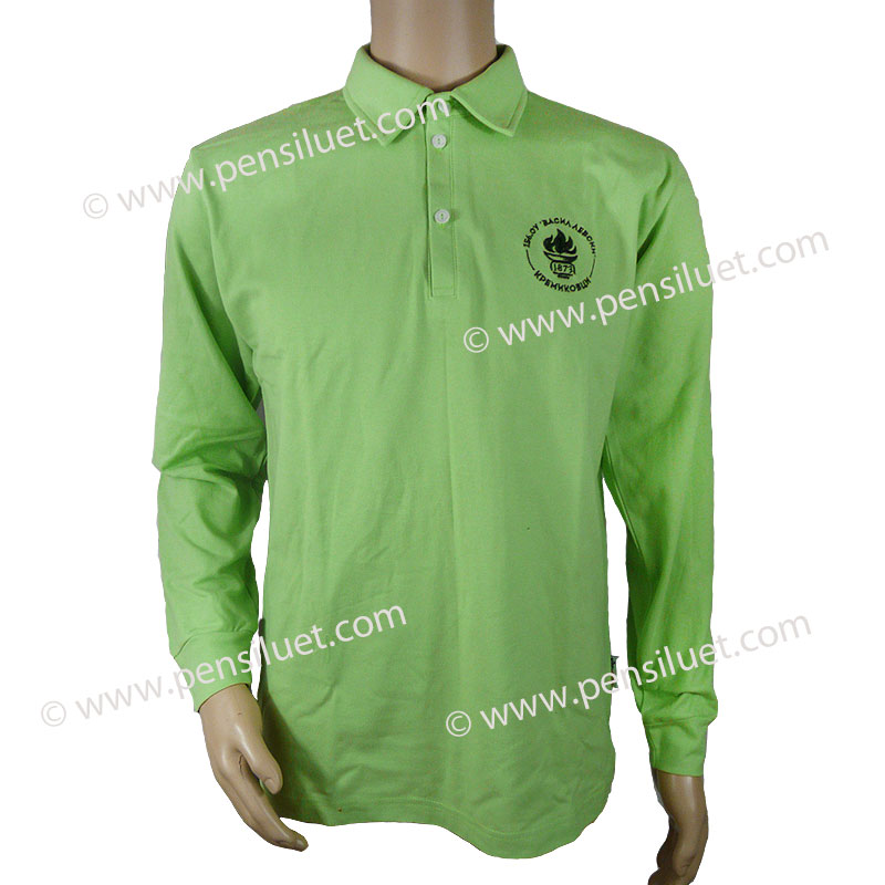 Sports blouse 21 long sleeves student uniform 156 Vasil Levski Primary School - Sofia