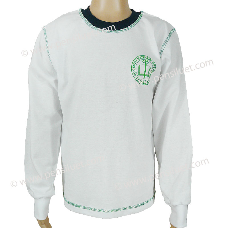 T-shirt 05 long sleeve school uniform Patriarch Evtimius Plovdiv