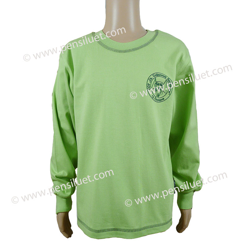 T-shirt 07 long sleeve School uniform St. Sophrony High School Vrachanski Plovdiv