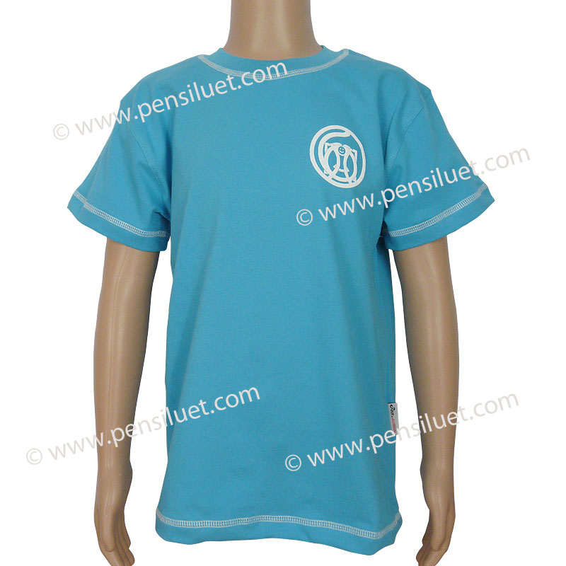 Тениска 02 Синя ученическа униформа ОУ Христо Ботев Пловдив
