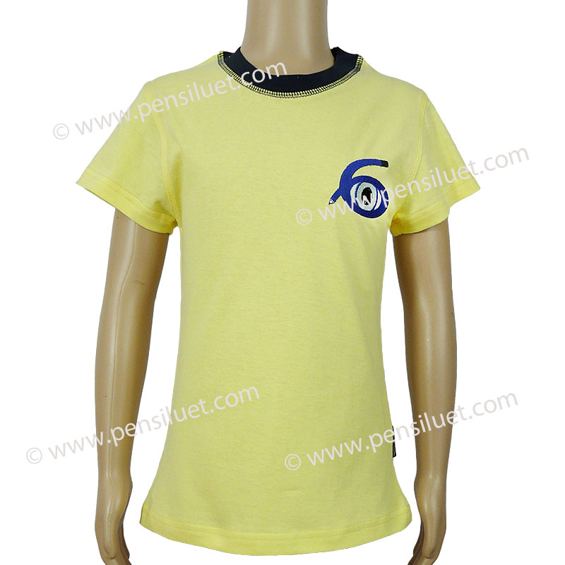 T-shirt fitted 19 School uniform Sixth Primary School Graf NP Ignatiev Sofia