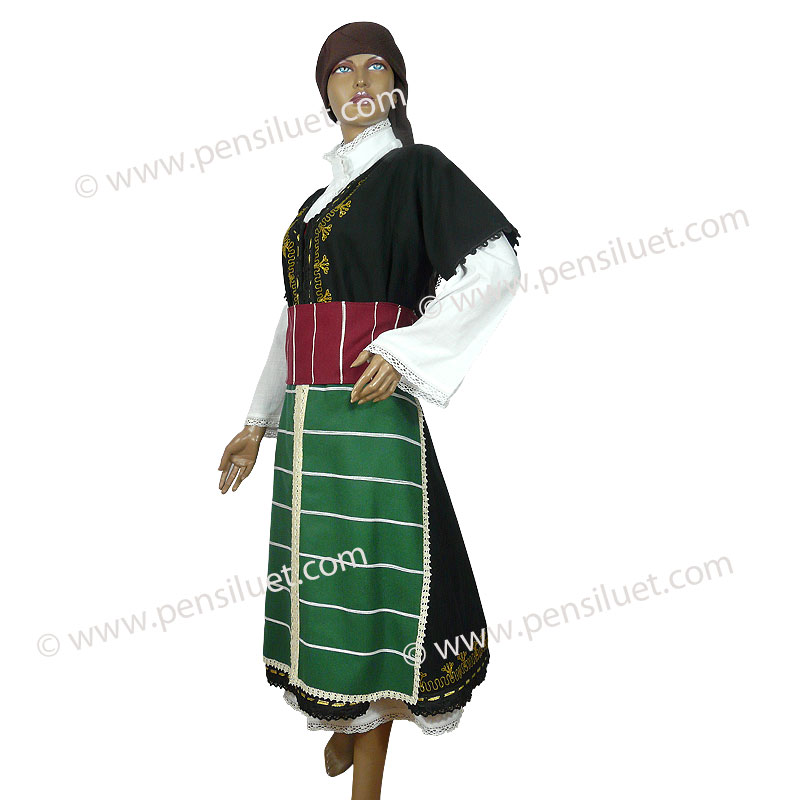 Тракийска дамска носия 17-20-40